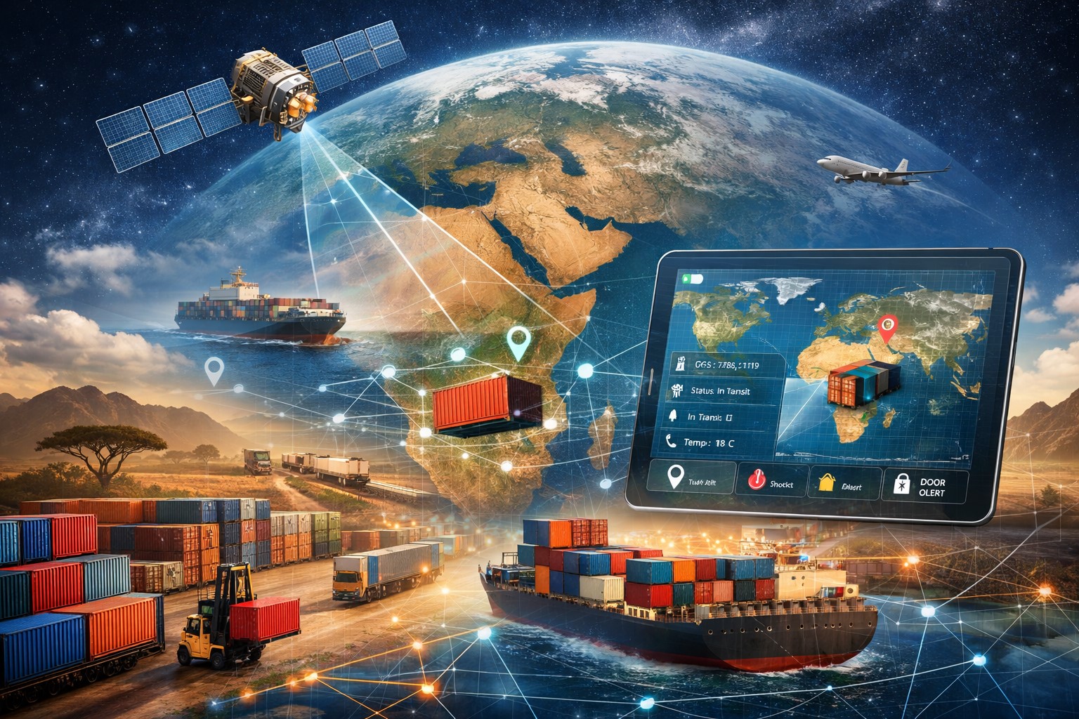 Kingfin Satellite Container Tracking